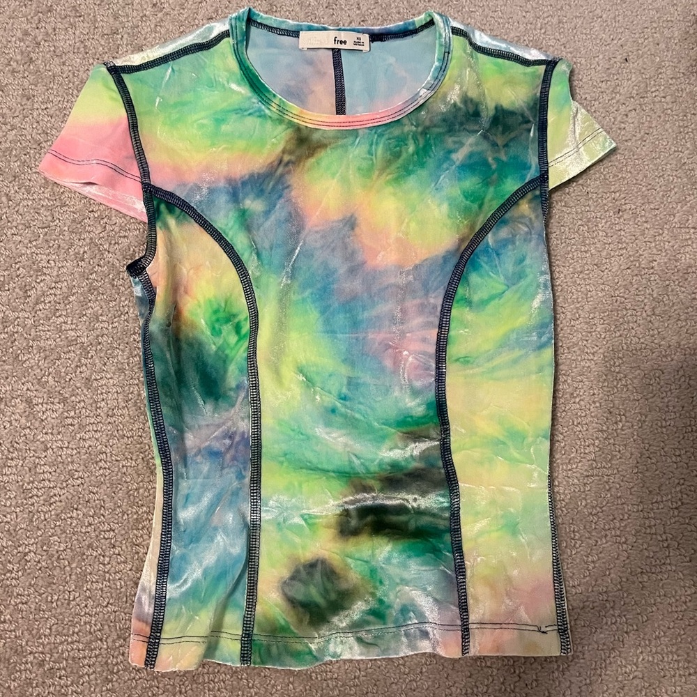 Wilfred Velvet Crop Top
